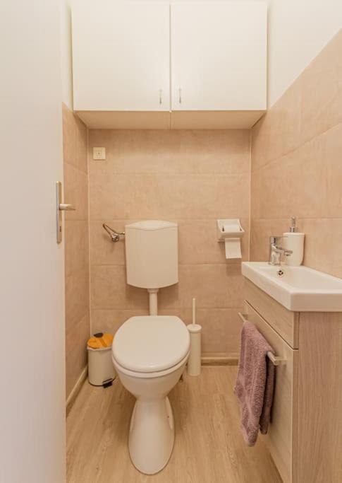 Roomy Apartment 80Sqm At City Center Free Parking Space, Ac & Balcony, Separate Ac In All Four Rooms Budapest Exterior photo