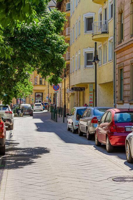 Roomy Apartment 80Sqm At City Center Free Parking Space, Ac & Balcony, Separate Ac In All Four Rooms Budapest Exterior photo