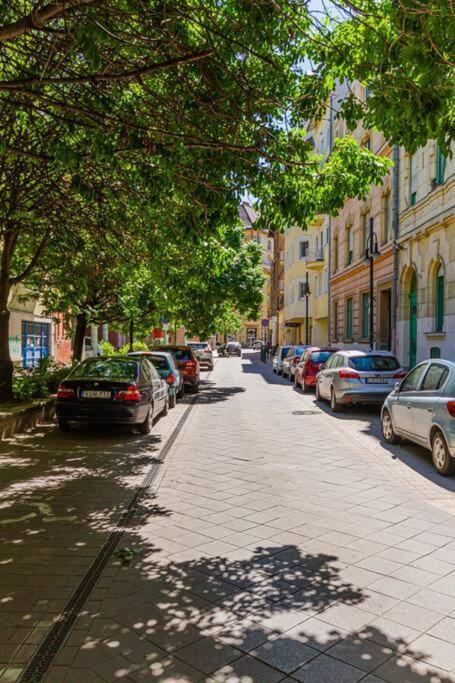 Roomy Apartment 80Sqm At City Center Free Parking Space, Ac & Balcony, Separate Ac In All Four Rooms Budapest Exterior photo
